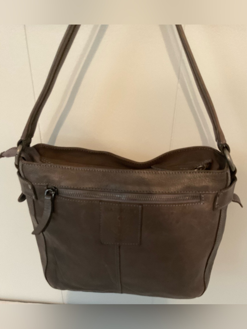 Harbour 2nd Distressed Leather Crossbody Shoulder Bag